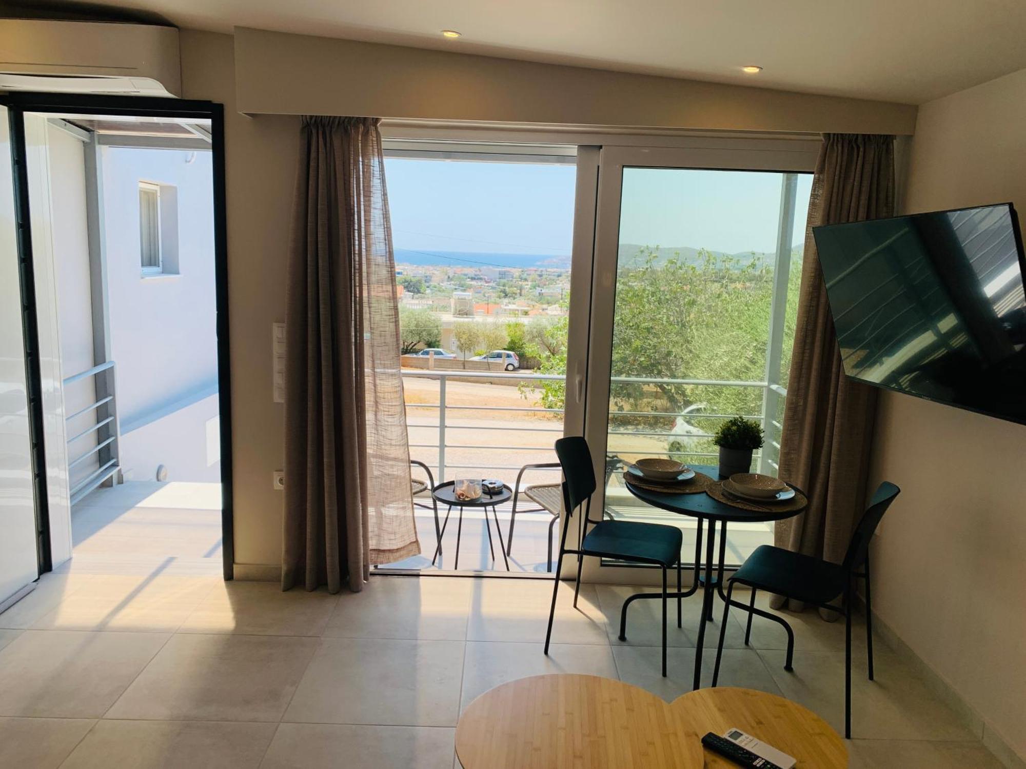 Thelfi Luxury Studio In Attica - Close To Varkiza Beach - Sea View Vári Ngoại thất bức ảnh