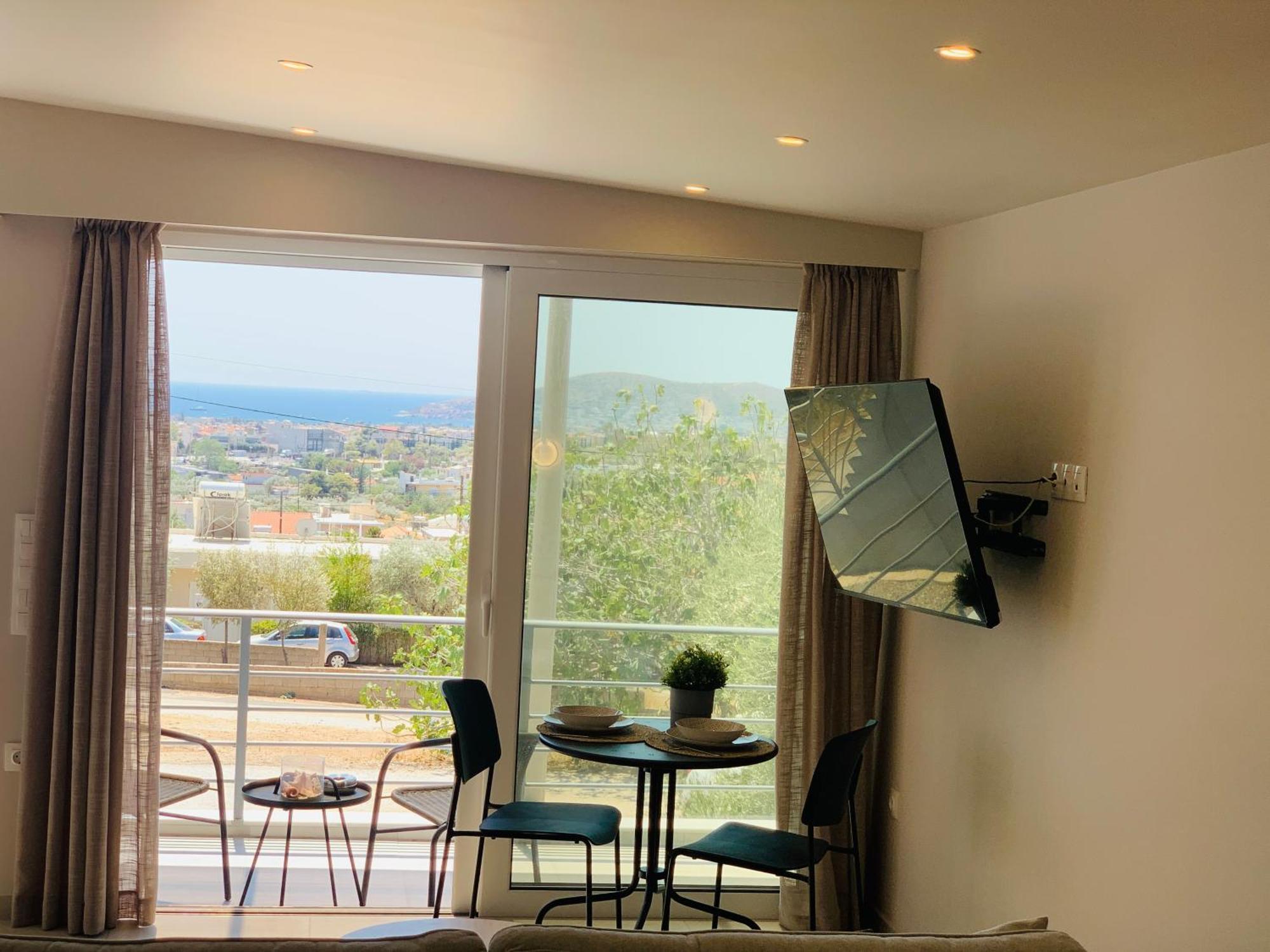 Thelfi Luxury Studio In Attica - Close To Varkiza Beach - Sea View Vári Ngoại thất bức ảnh